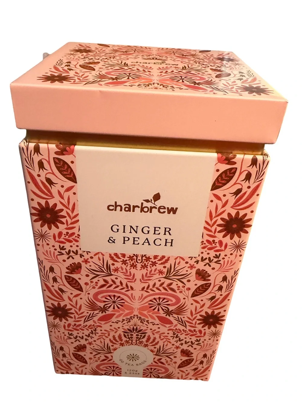 Charbrew NWT Tea Lovers Assorted Floral & Fruit Teas in Beautiful Tins Qty of 4